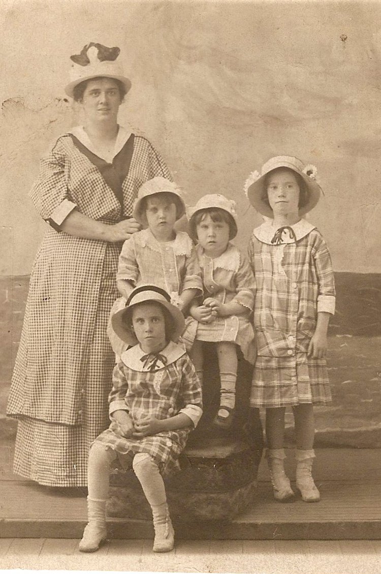 The young family.